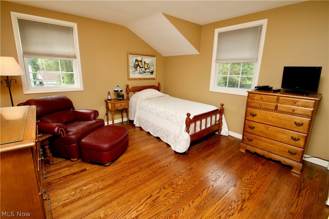 177 Fairfield Road Painesville, OH 44077 - Photo 12 of 16 Bedroom 3 with beautiful wood floors