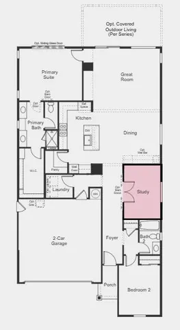 aerial view of a brick building with glass windows