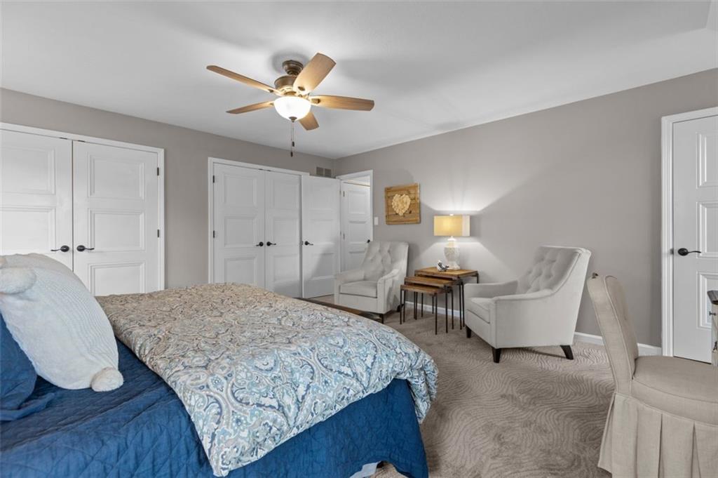 809 Timber Trail Oakdale, PA 15071 - Photo 33 of 50 a living room with furniture and a chandelier