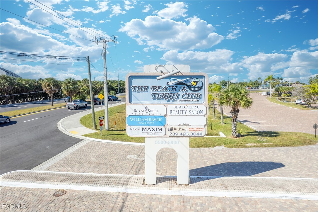 5600 Bonita Beach Road Southwest, Unit 204 Bonita Springs, FL 34134 - Photo 21 of 23 a view of a swimming pool with a patio