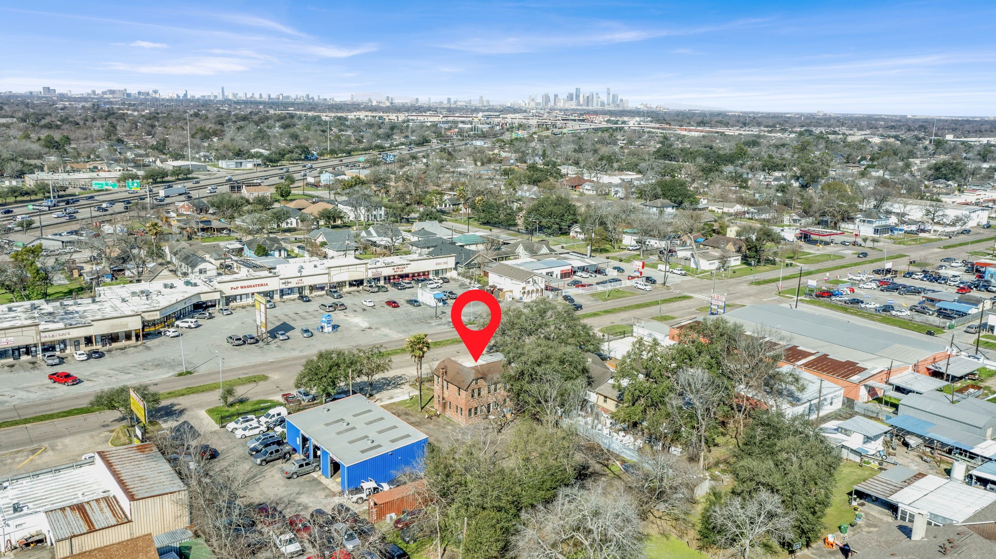 3727 Broadway Street Houston, TX 77017 - Photo 35 of 43 an aerial view of city