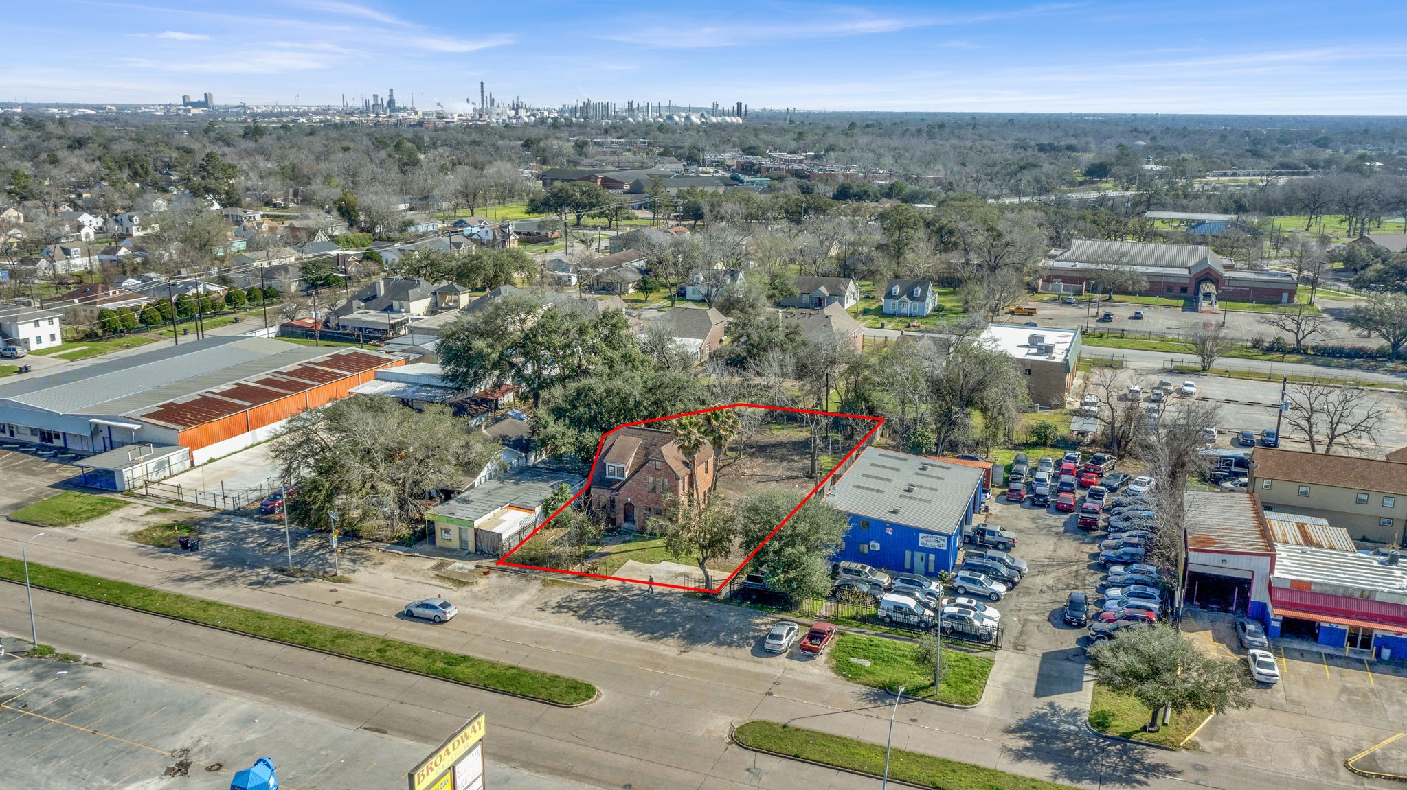 3727 Broadway Street Houston, TX 77017 - Photo 40 of 43 an aerial view of multiple house