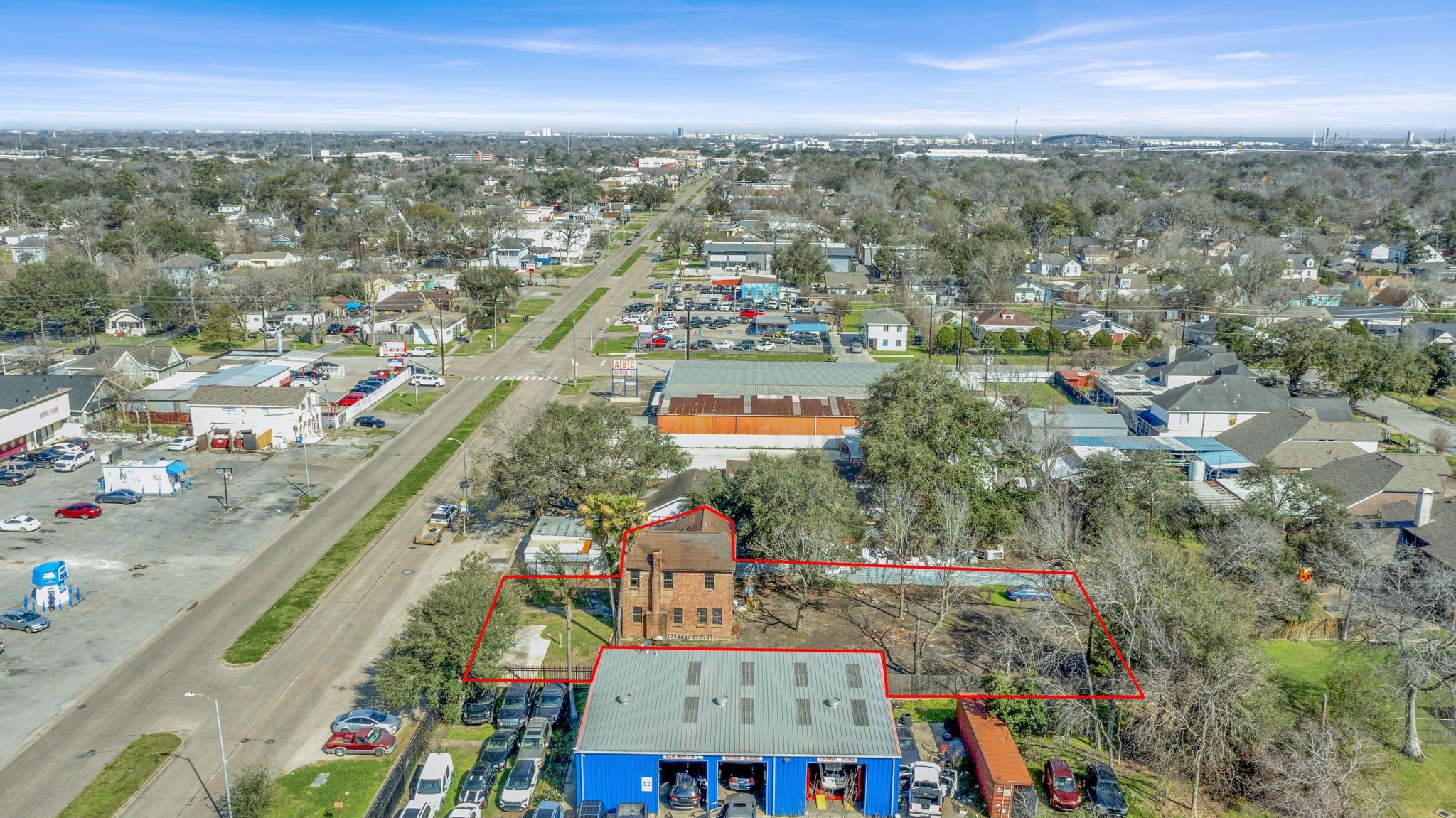 3727 Broadway Street Houston, TX 77017 - Photo 42 of 43 an aerial view of multiple house