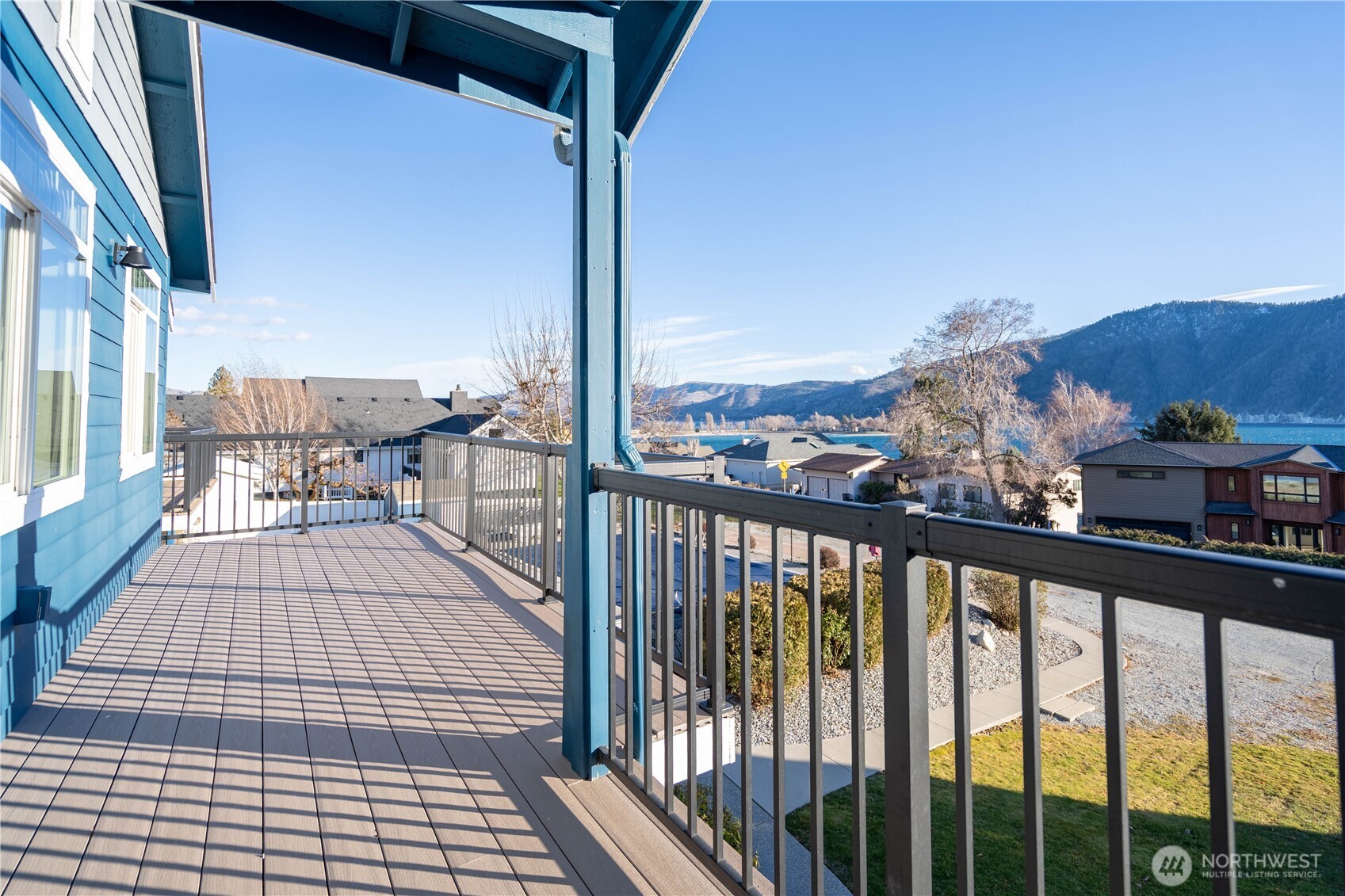 744 Wapato Way, Unit A Manson, WA 98831 - Photo 15 of 32 a view of balcony with furniture
