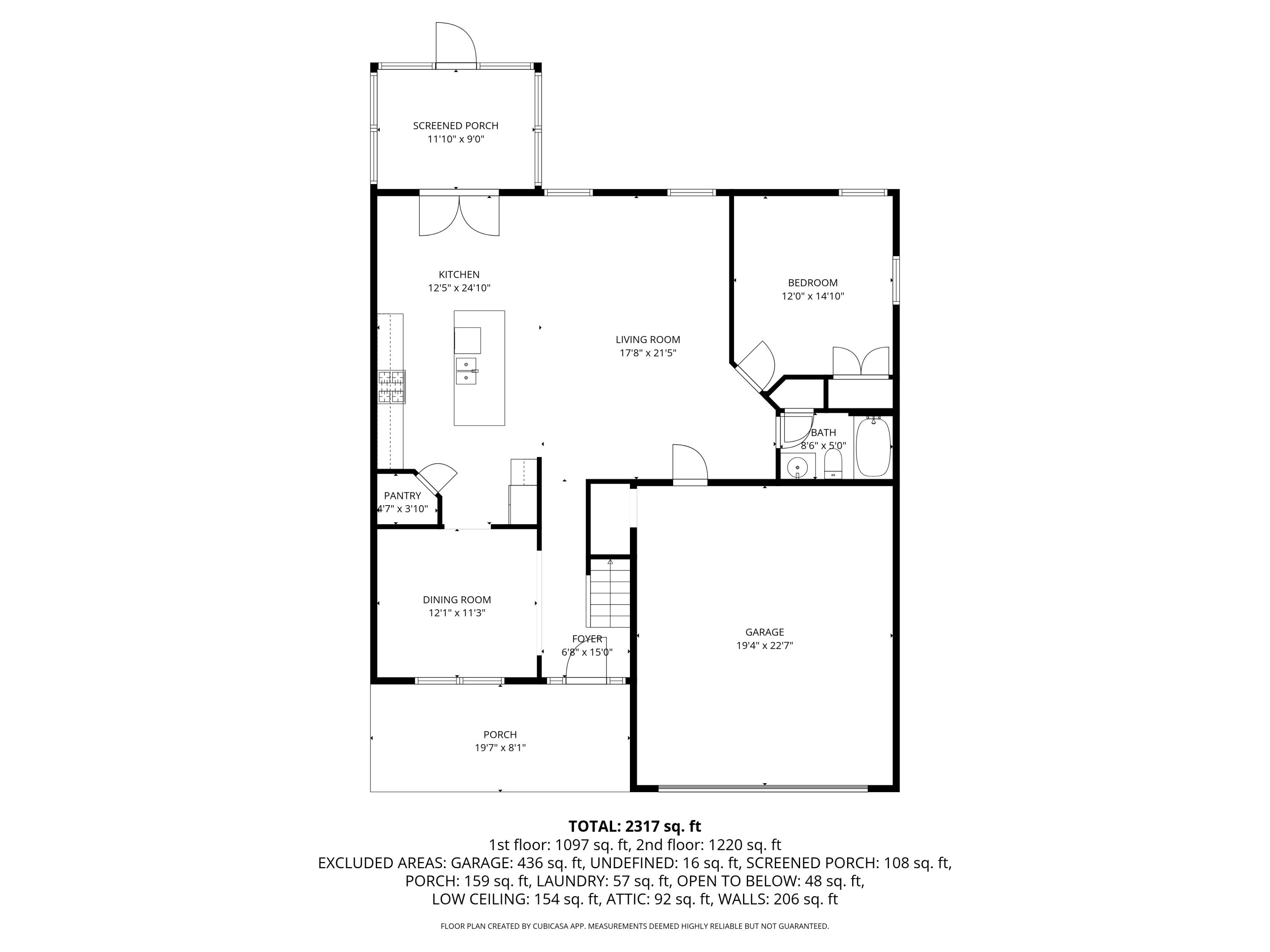 550 Fleming Road Charleston, SC 29412 - Photo 50 of 51 550 Fleming_Floor Plan 1st Floor