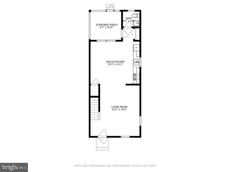 301 Caroline Avenue Ridgely, MD 21660 - Photo 36 of 36 Layout (downstairs)