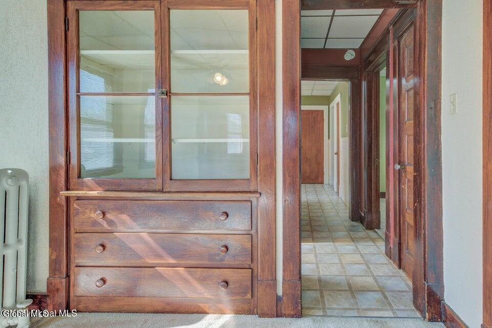 56 Ten Eyck Avenue, Unit 2 Albany, NY 12209 - Photo 11 of 18 Hallway leading to bathroom and kitchen