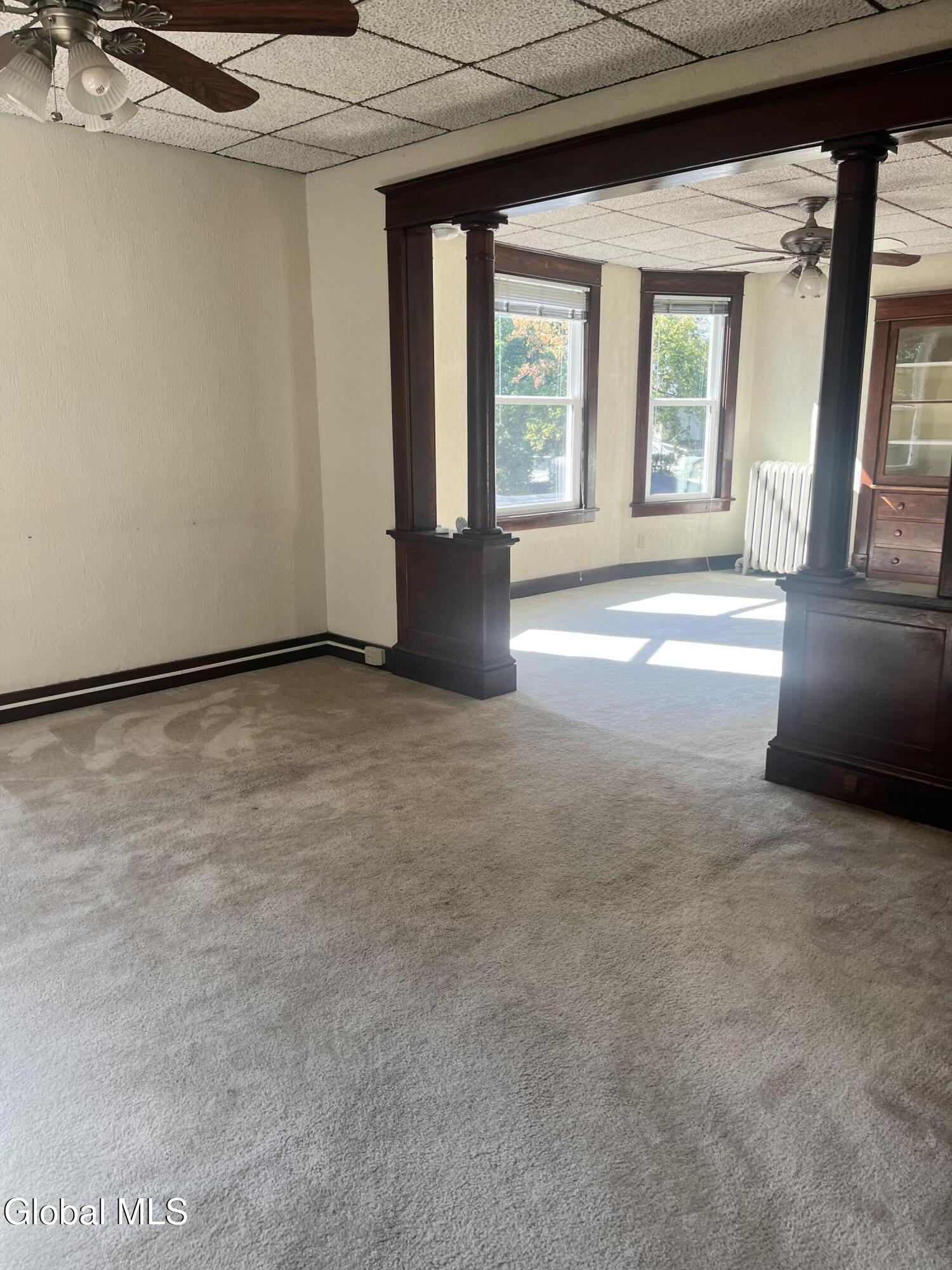 56 Ten Eyck Avenue, Unit 2 Albany, NY 12209 - Photo 10 of 18 Living room into dining room