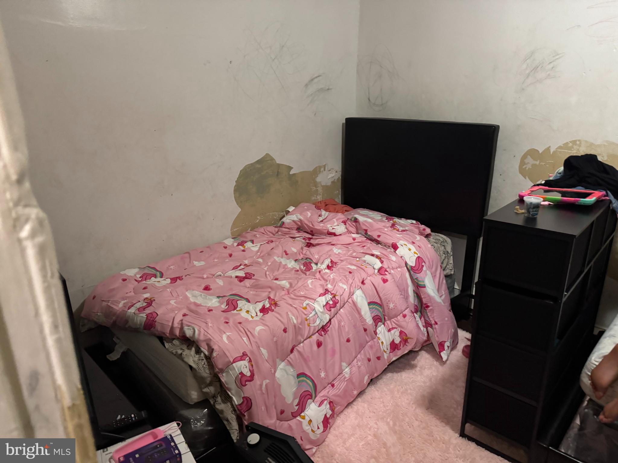 6356 Wheeler Street Philadelphia, PA 19142 - Photo 6 of 9 a bedroom with a bed and a closet