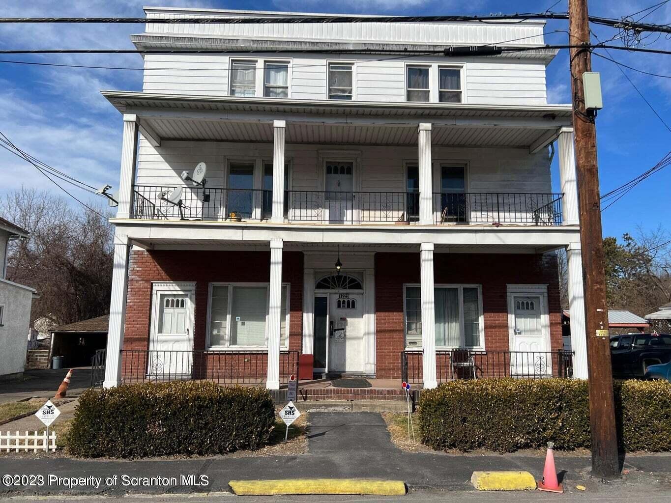 1225 South Main Street, Unit 6 Old Forge, PA 18518 - Photo 1 of 9 front view of house