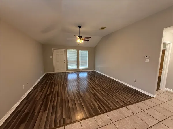 wooden floor in an empty room