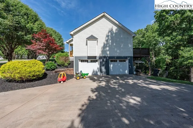 a view of a house with a patio