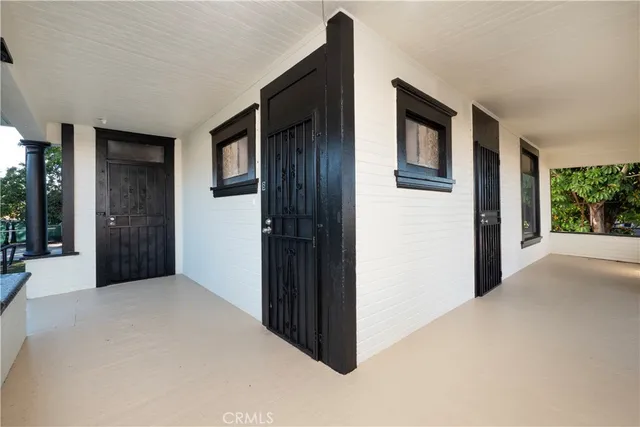 a view of an entryway