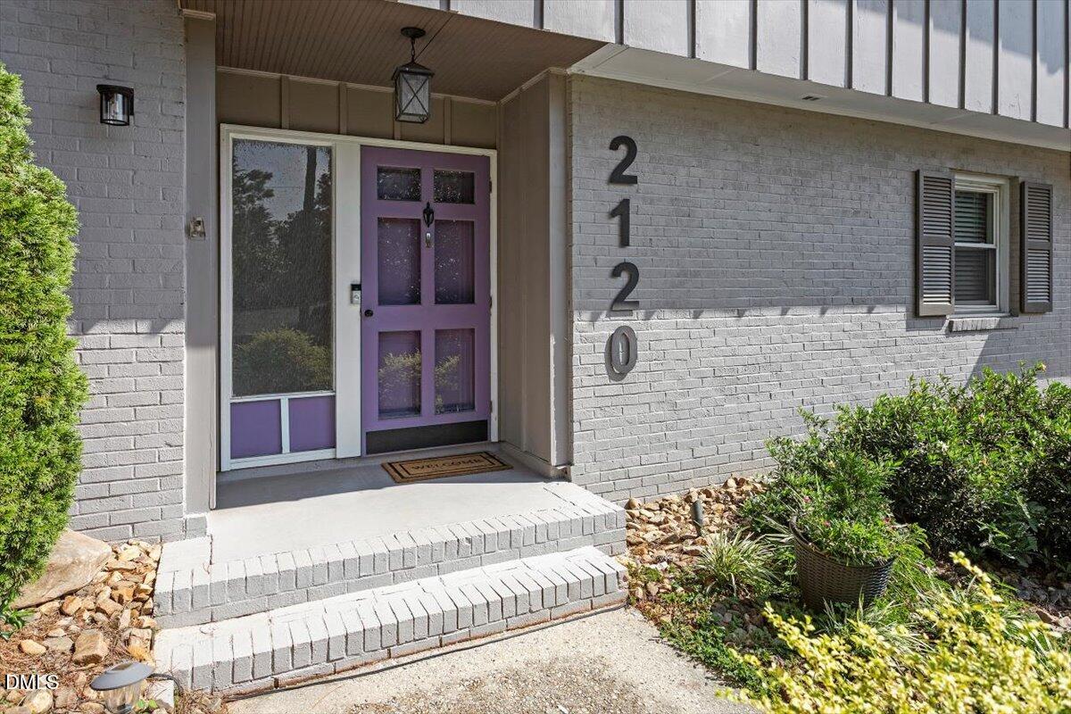 2120 Hillock Drive Raleigh, NC 27612 - Photo 3 of 29 a view of entrance