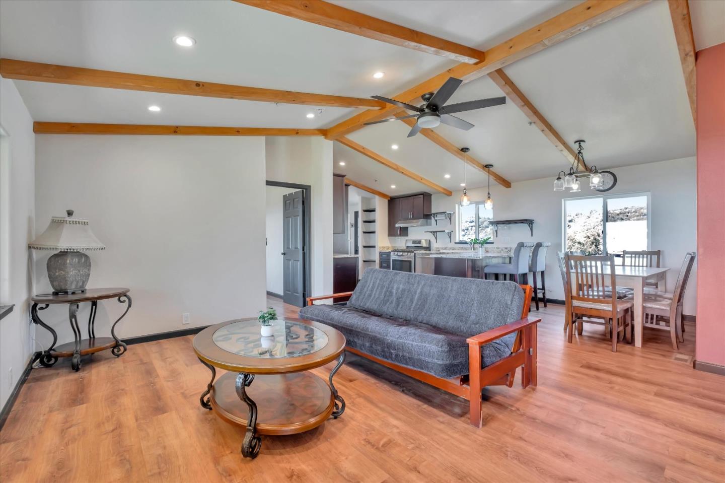 620 Maymens Flat Road Los Gatos, CA 95033 - Photo 14 of 42 a living room with furniture and a table
