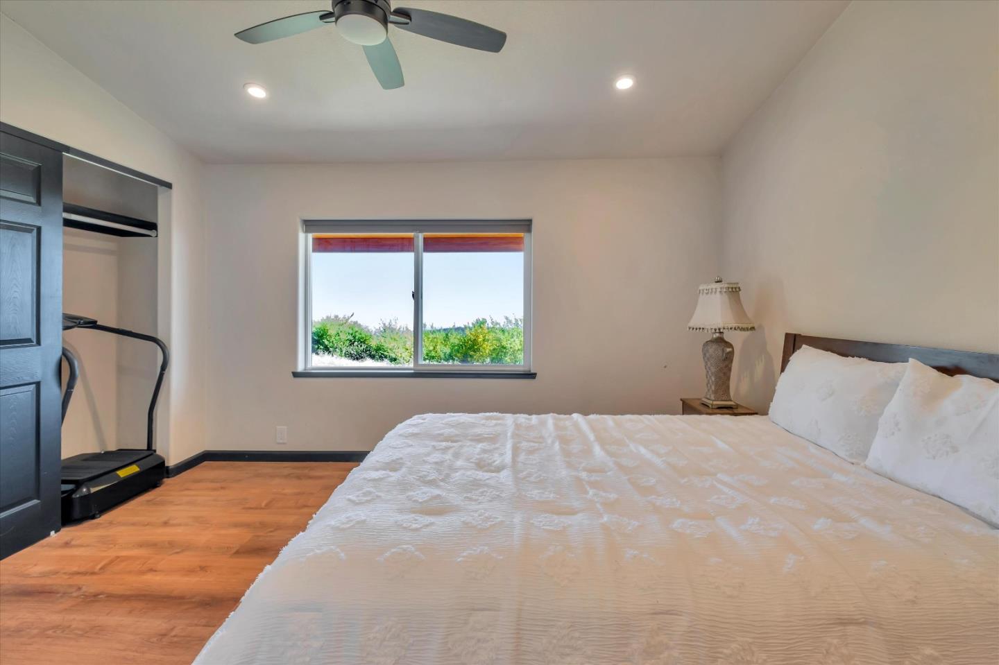 620 Maymens Flat Road Los Gatos, CA 95033 - Photo 25 of 42 a bedroom with a bed and a window