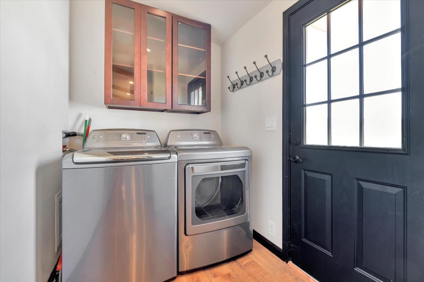 620 Maymens Flat Road Los Gatos, CA 95033 - Photo 35 of 42 a utility room with dryer and washer
