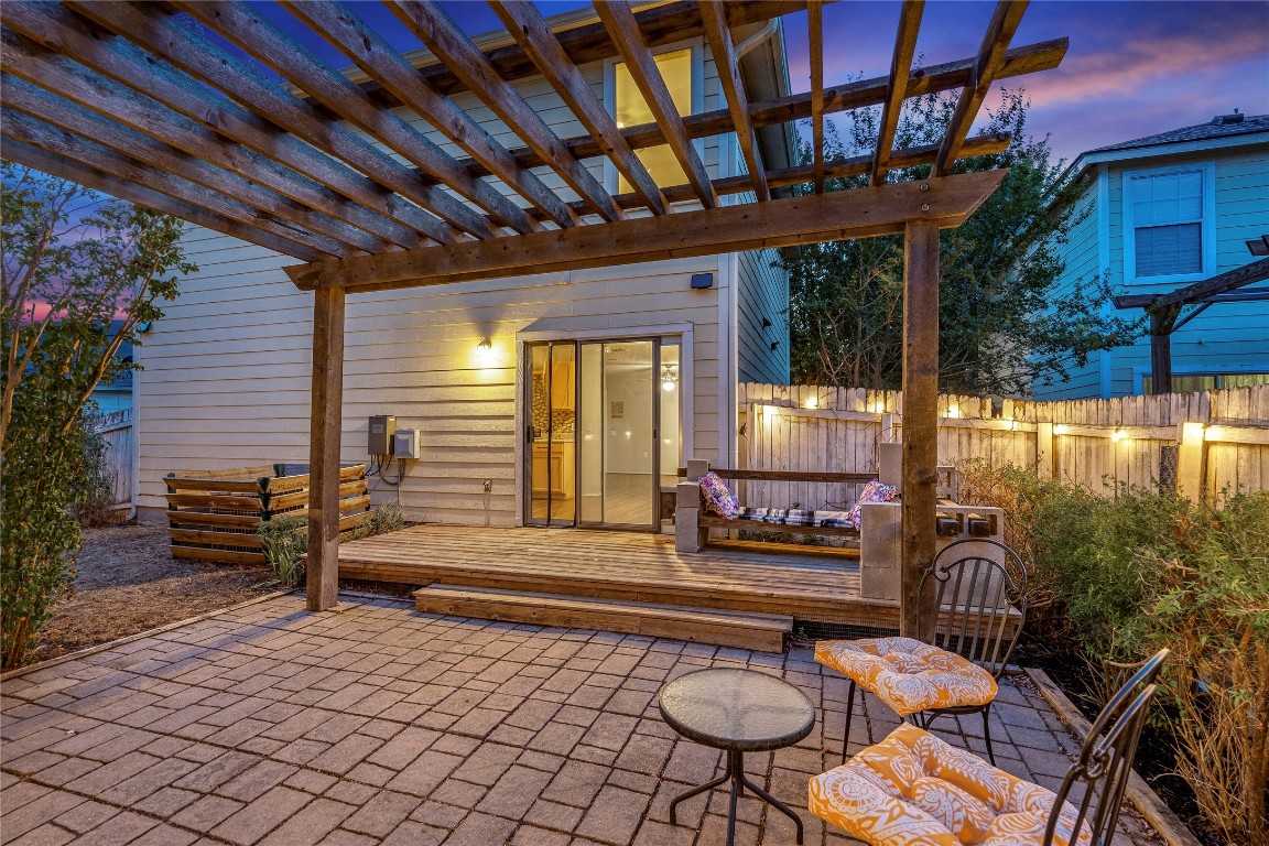 8609 Claude Court Austin, TX 78747 - Photo 16 of 30 a outdoor space view with a sitting space