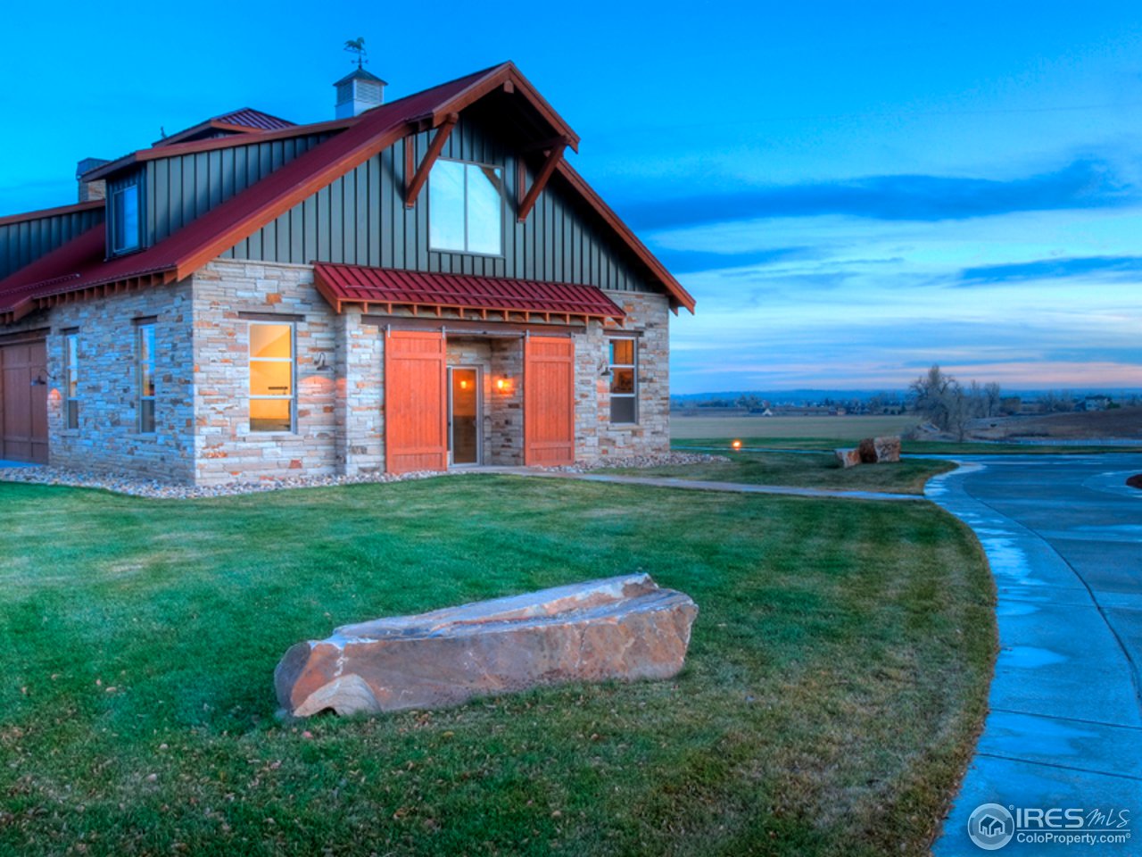 6880 St Vrain Road Longmont, CO 80503 - Photo 23 of 25 Shop at Dusk