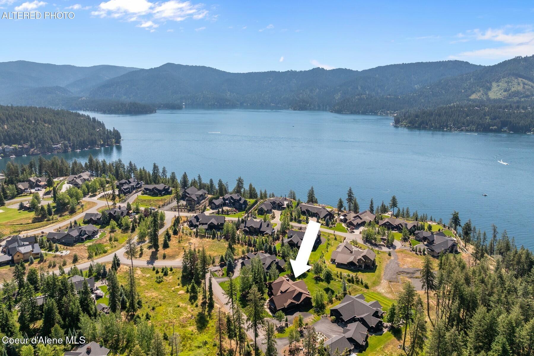 3674 East Basin Falls Road Hayden, ID 83835 - Photo 65 of 70 Aerial_3674EBasinFallsRd5_Arrow