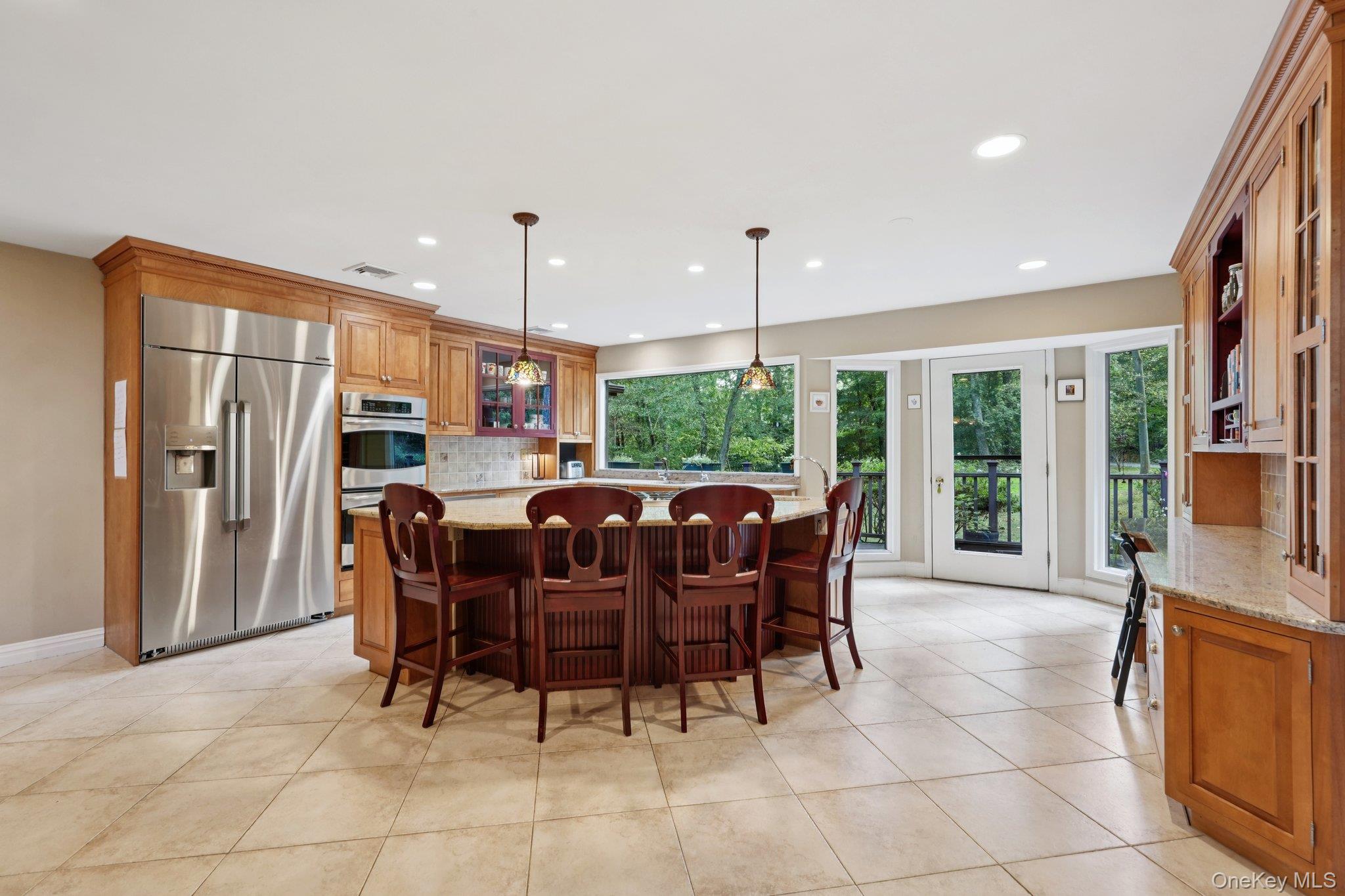 11 Old Phillips Hill Road New City, NY 10956 - Photo 5 of 42 a view of a dining room with furniture window and outside view