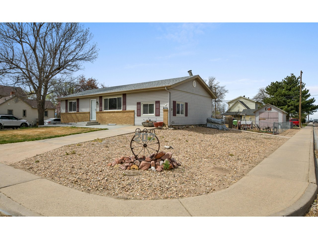 207 3rd Street Kersey, CO 80644 - Photo 3 of 41 Sweet yard!