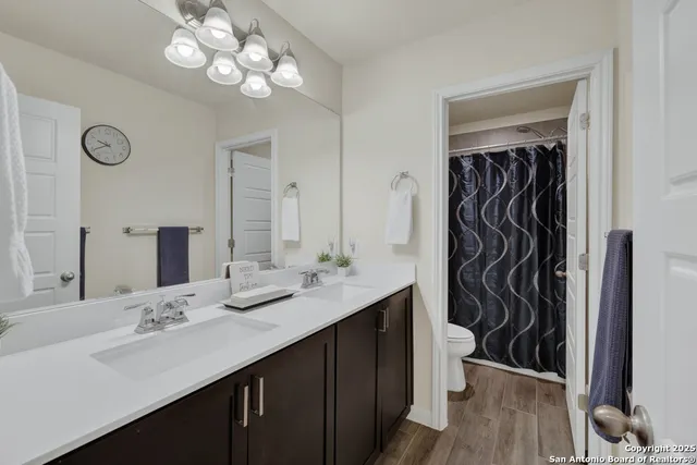 a view of a storage & utility room with a window