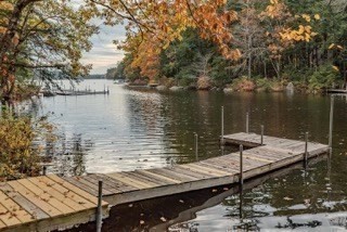 51 Tracey Cove Circle Rome, ME 04963 - Photo 5 of 25 a view of a lake from a terrace