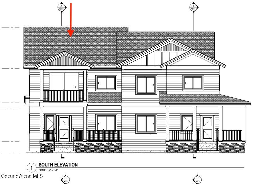 2511 West Top Saw Lane Coeur D'Alene, ID 83814 - Photo 3 of 9 Elevation South Side