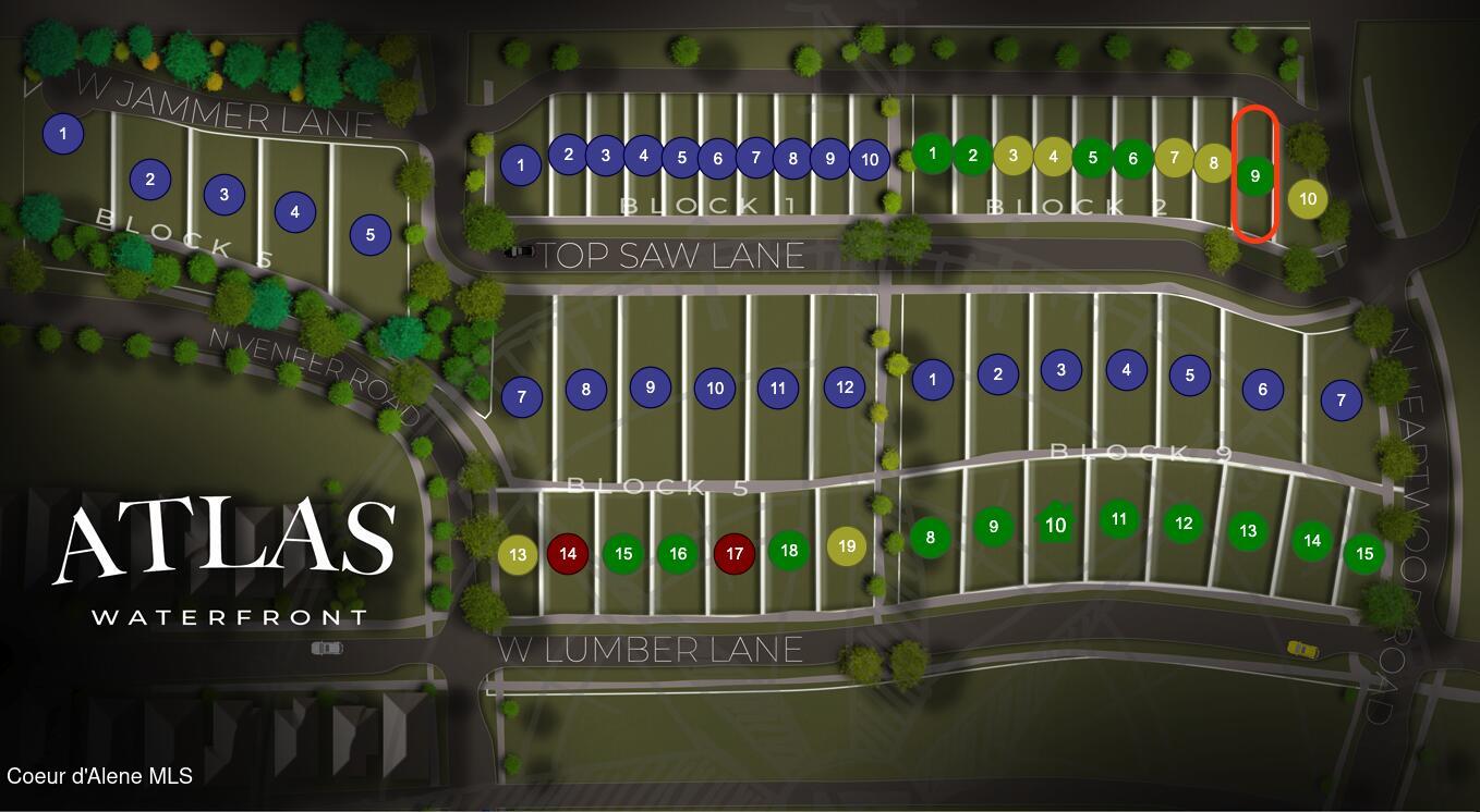 2511 West Top Saw Lane Coeur D'Alene, ID 83814 - Photo 4 of 9 Site Map