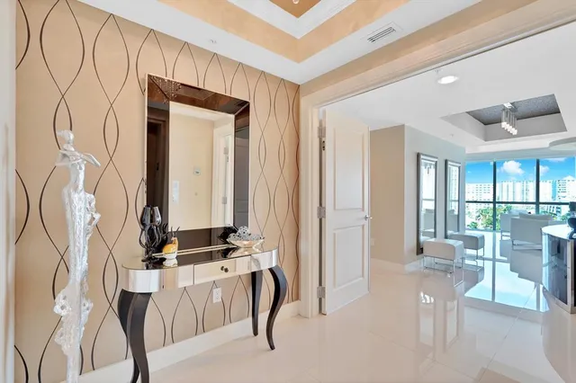 a very nice looking room with a large window