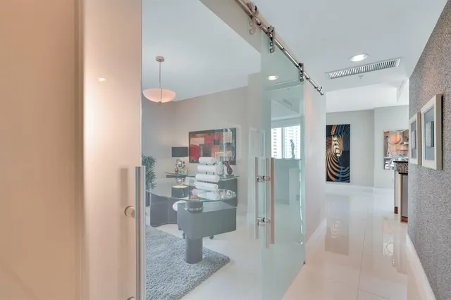 a view of living room with patio