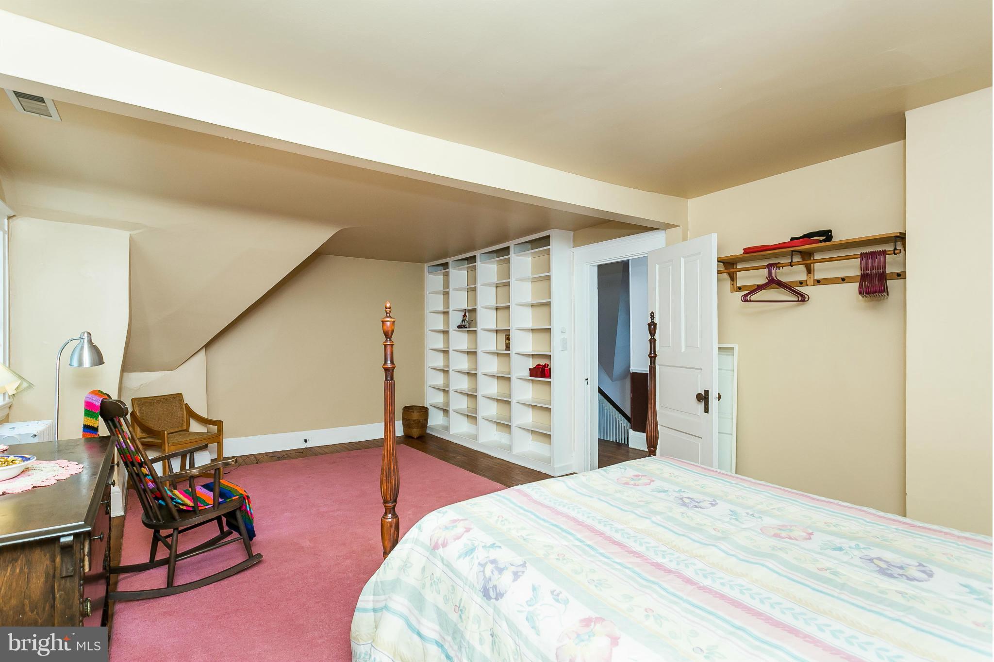 109 Woodlawn Road Baltimore, MD 21210 - Photo 25 of 30 Bedroom 6 (with built-in shelving)