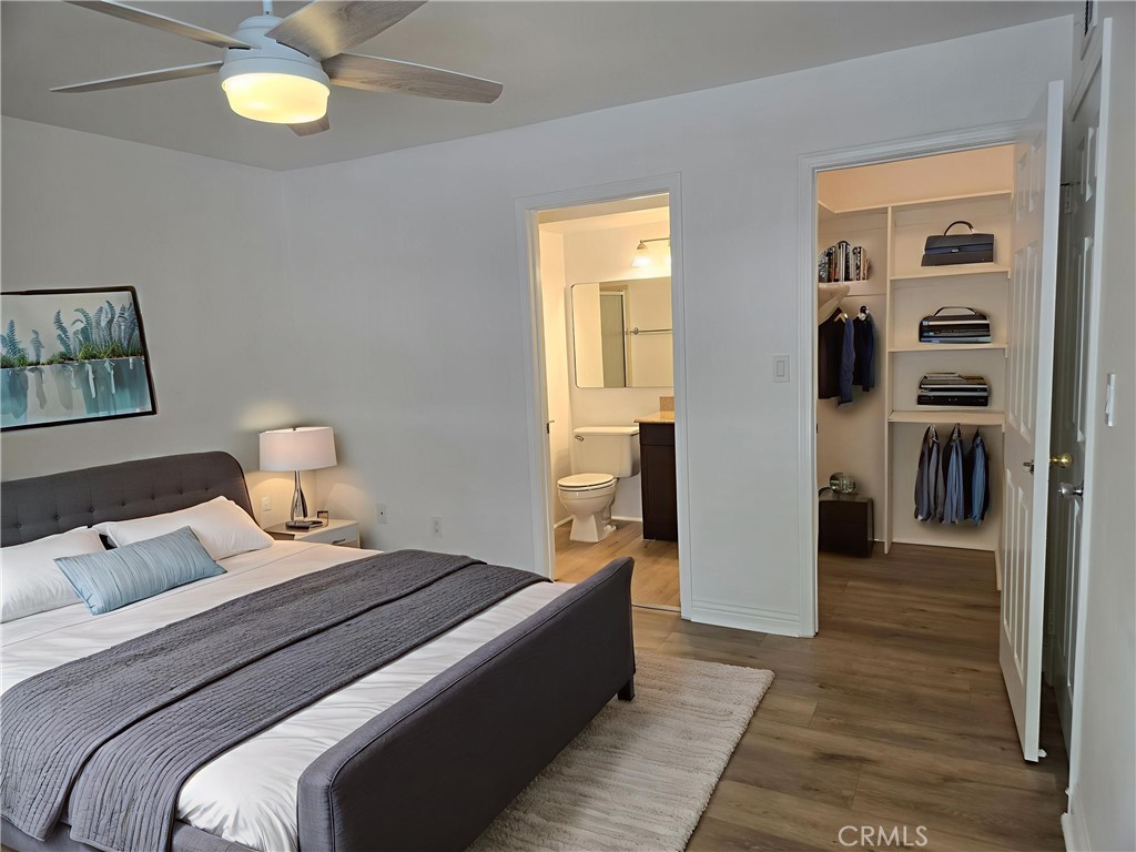 4201 Las Virgenes Road, Unit 114 Calabasas, CA 91302 - Photo 19 of 27 Masterbedroom virtually staged