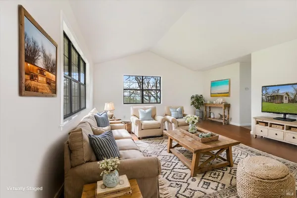a kitchen with a sink stove and refrigerator