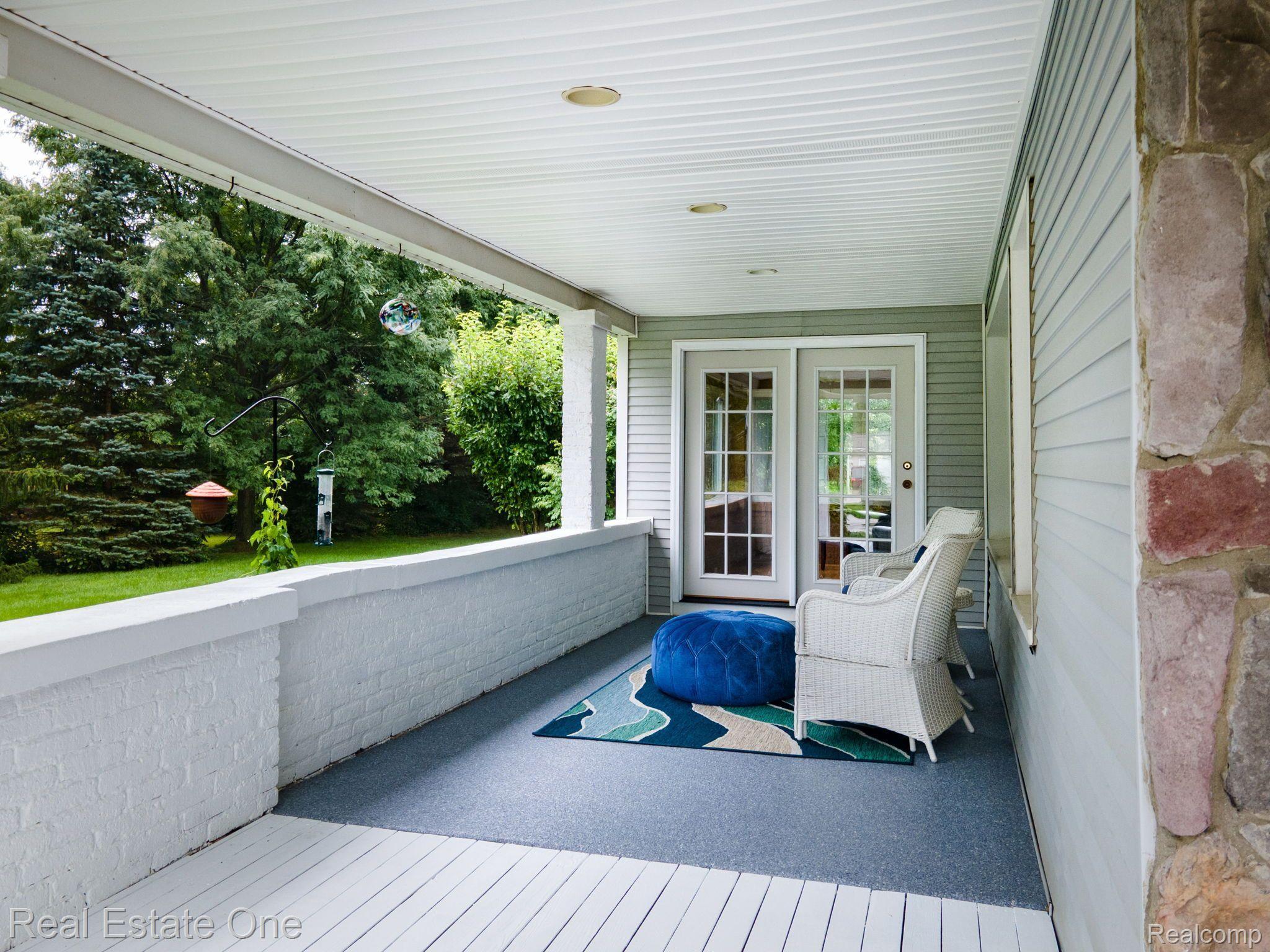 461 Shortridge Avenue Rochester, MI 48307 - Photo 10 of 48 French doors lead to three season room