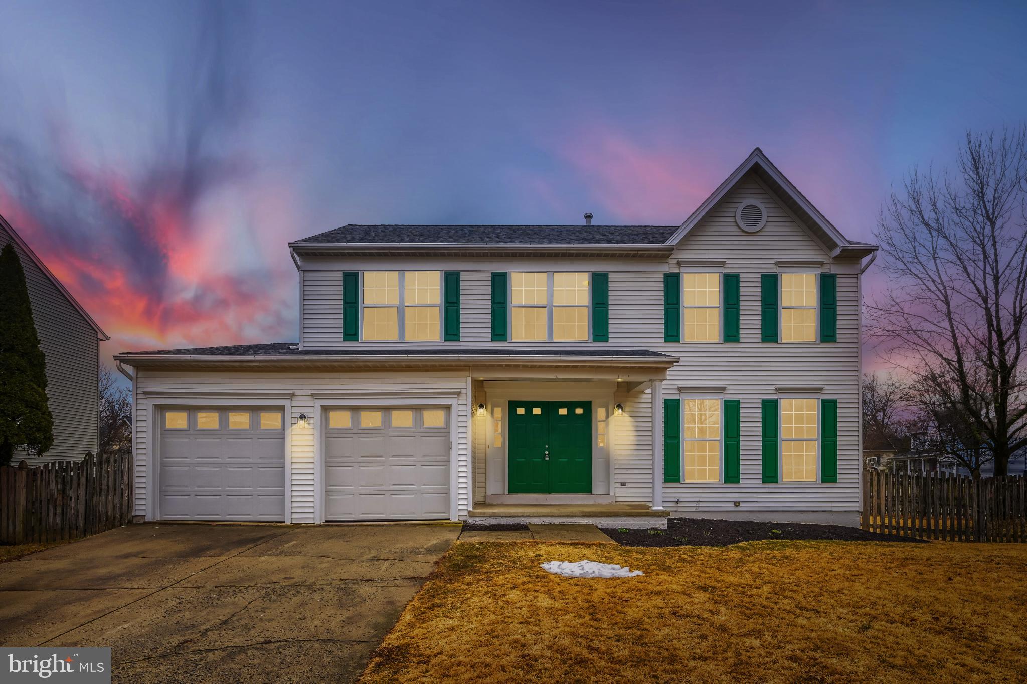 6351 Hanover Crossing Way Hanover, MD 21076 - Photo 34 of 34 Charming home with vibrant sunset backdrop.