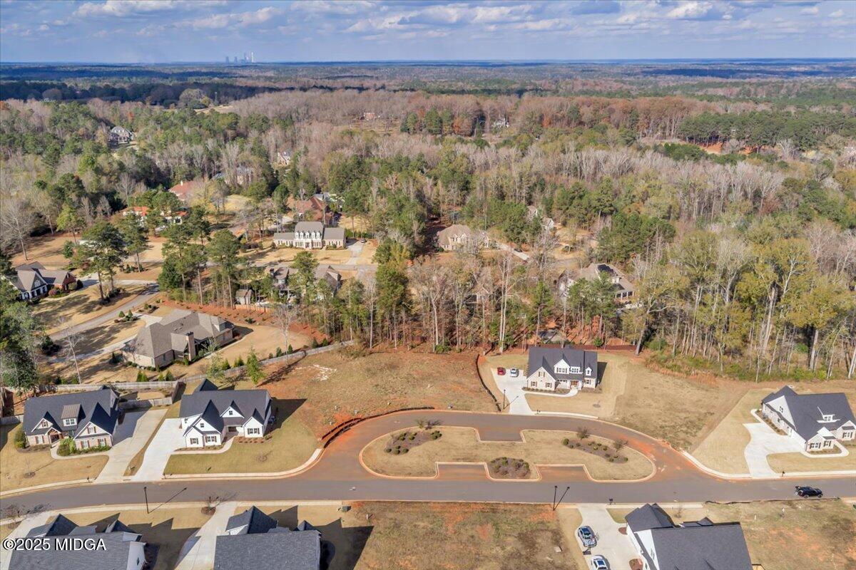 189 Camden Road Macon, GA 31210 - Photo 13 of 14 an aerial view of a house with a yard