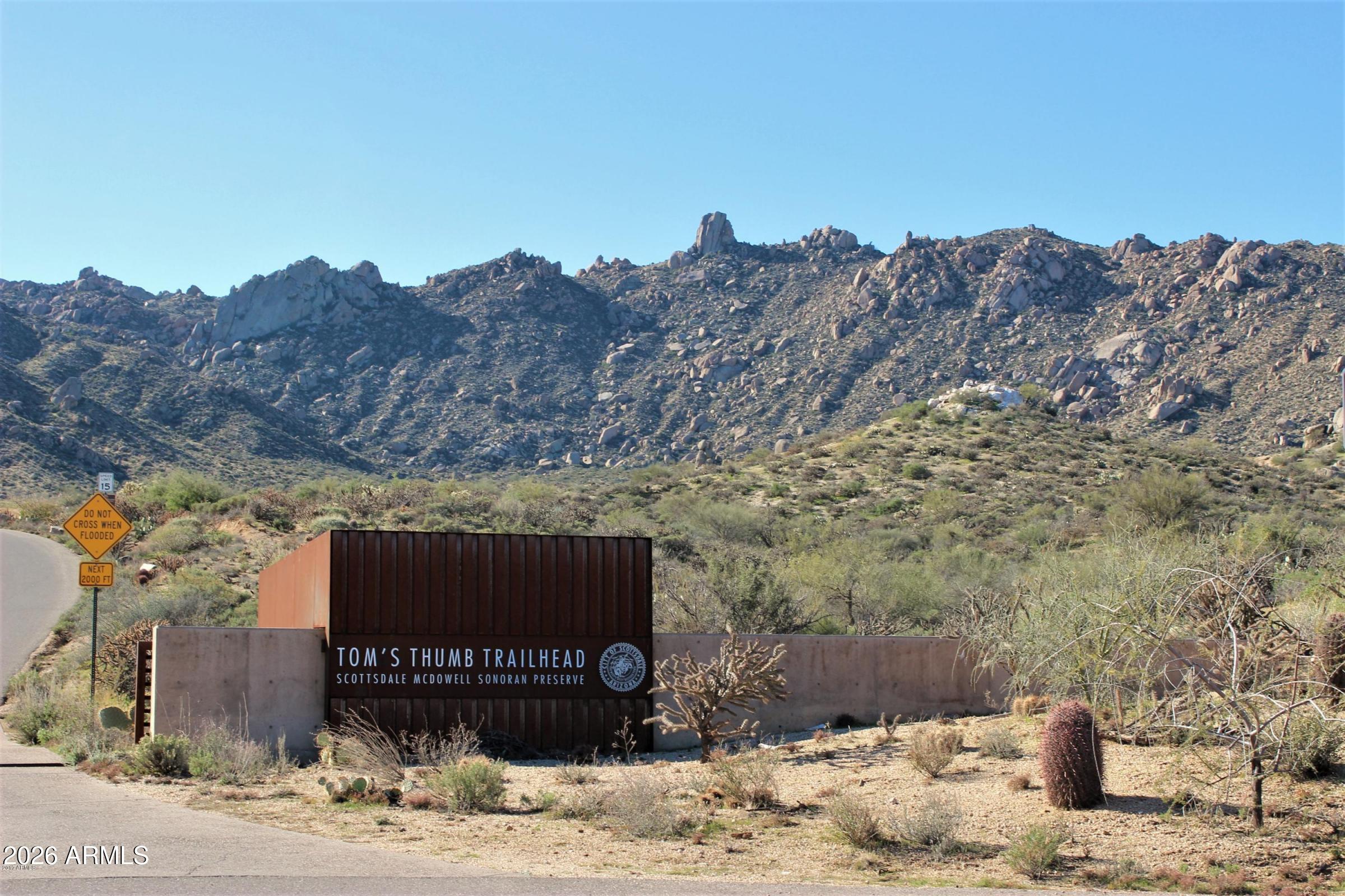 13643 East Arroyo Hondo Road Scottsdale, AZ 85262 - Photo 64 of 74 Tom's Thumb Trailhead