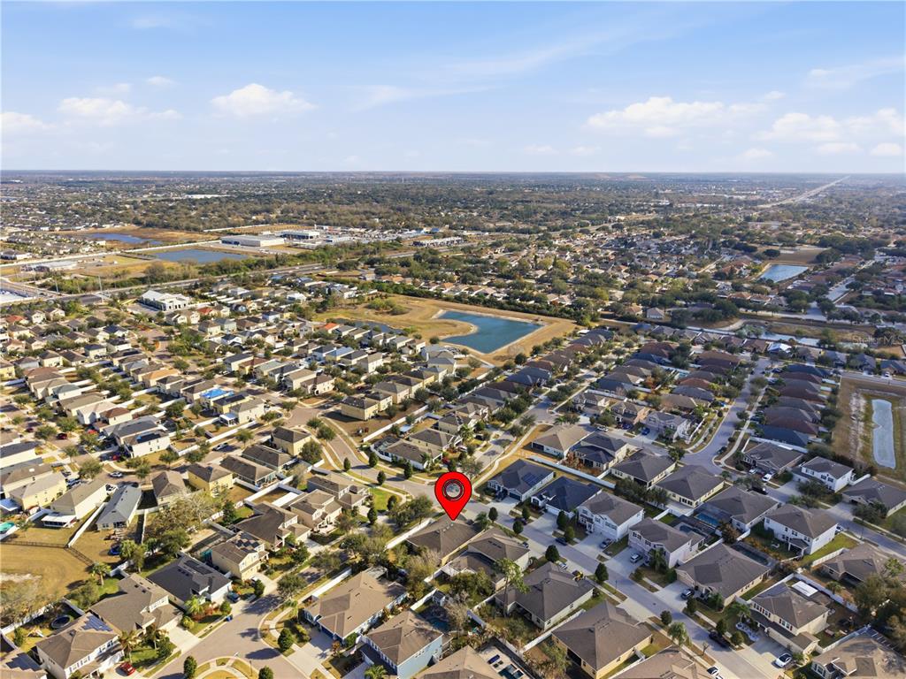 10420 Pleasant Spring Way Riverview, FL 33578 - Photo 29 of 32 an aerial view of multiple house