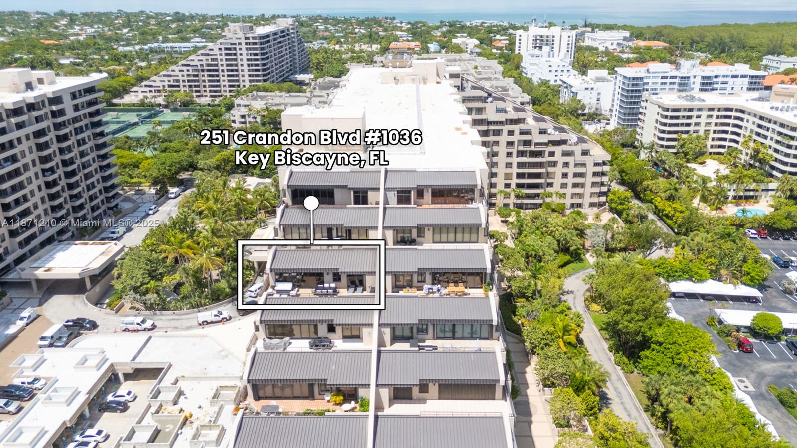 251 Crandon Boulevard, Unit 1036 Key Biscayne, FL 33149 - Photo 36 of 38 a picture of city view