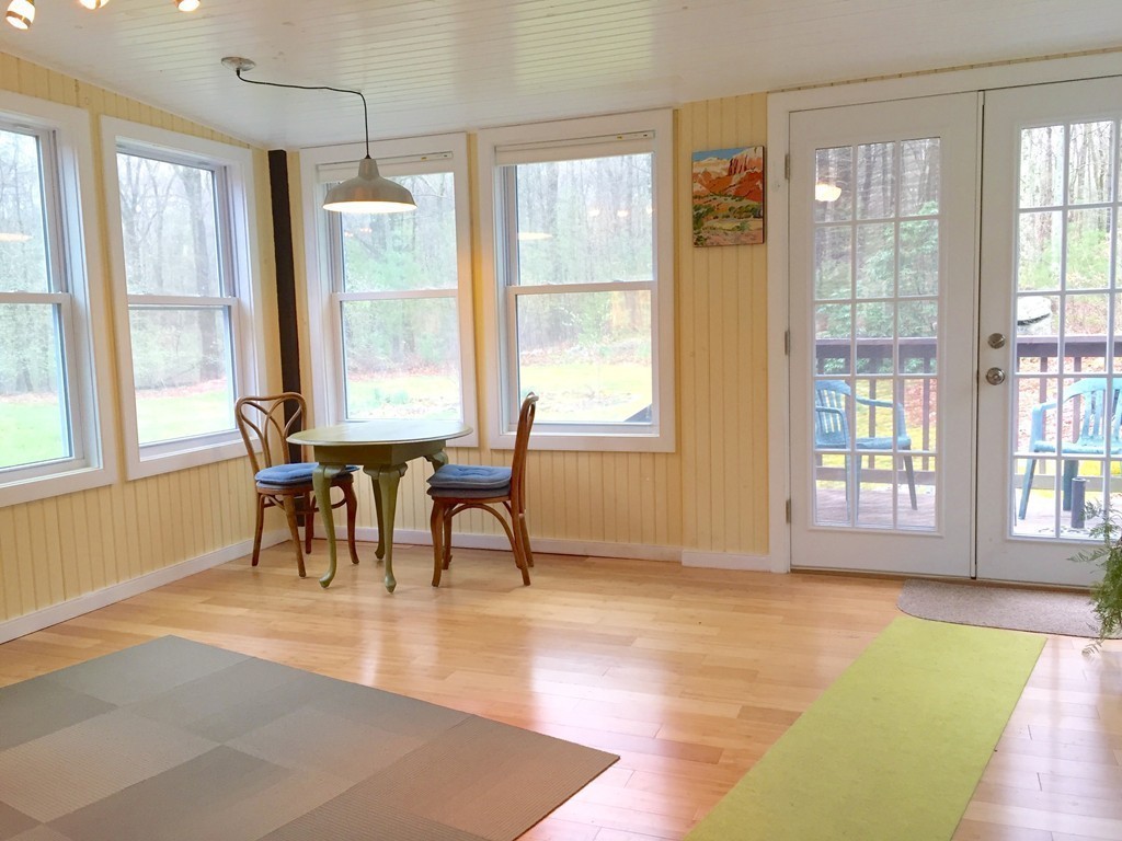 14 Gulf Road Pelham, MA 01002 - Photo 5 of 30 a view of a livingroom with furniture window and outside view