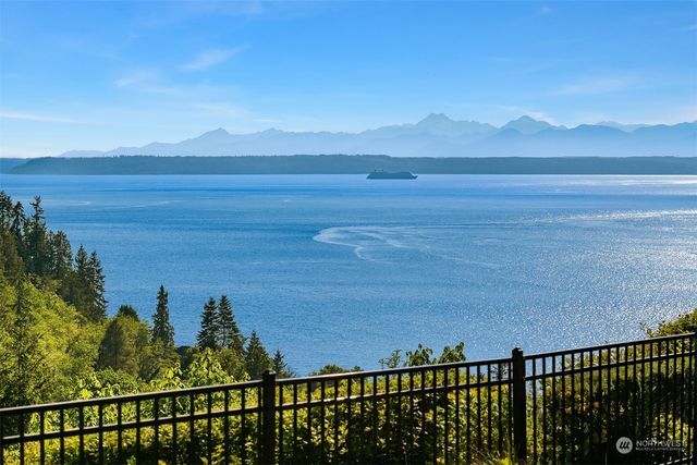 a view of a city from a terrace