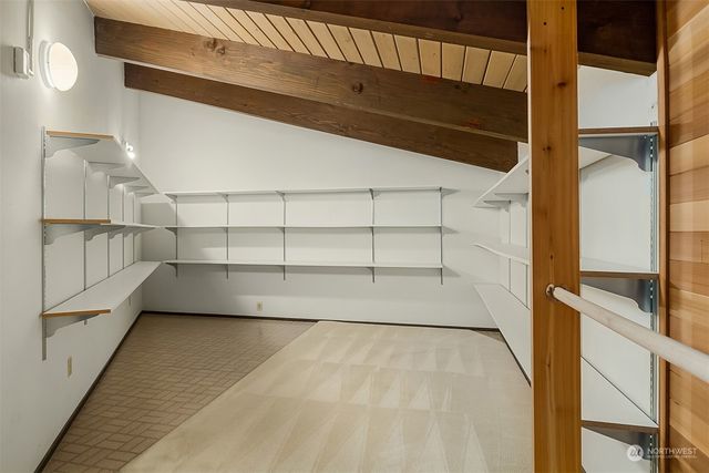 a view of walk in closet