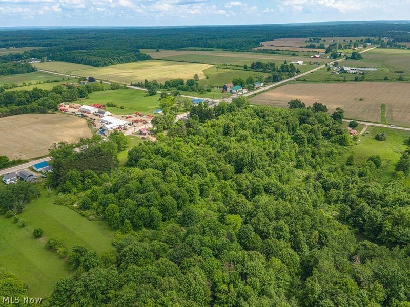0 Bushnell Road Conneaut, OH 44030 - Photo 7 of 24 Drone / aerial view with a rural view