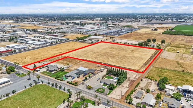 an aerial view of swimming pool