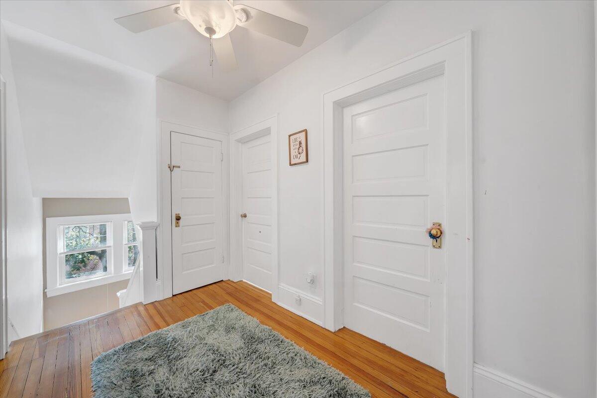 528 Riverland Road Southeast Roanoke, VA 24014 - Photo 21 of 42 a view of bedroom with wooden floor and window