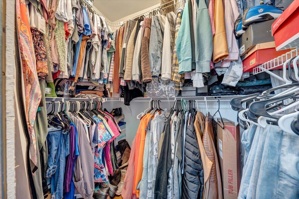 528 Riverland Road Southeast Roanoke, VA 24014 - Photo 31 of 42 a view of walk in closet with clothes