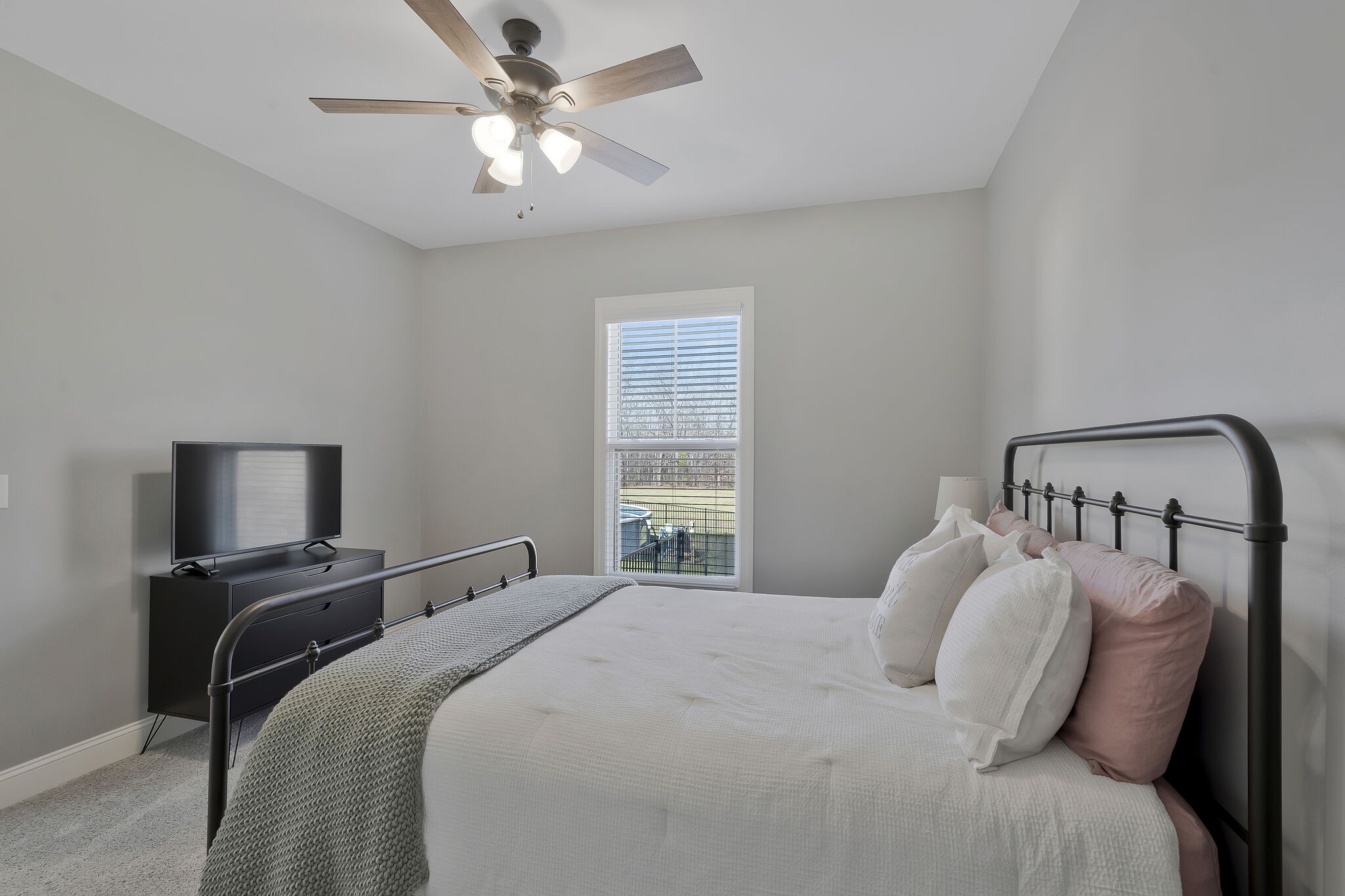 3125 Riley Creek Road Normandy, TN 37360 - Photo 32 of 53 a bedroom with a bed and a tv