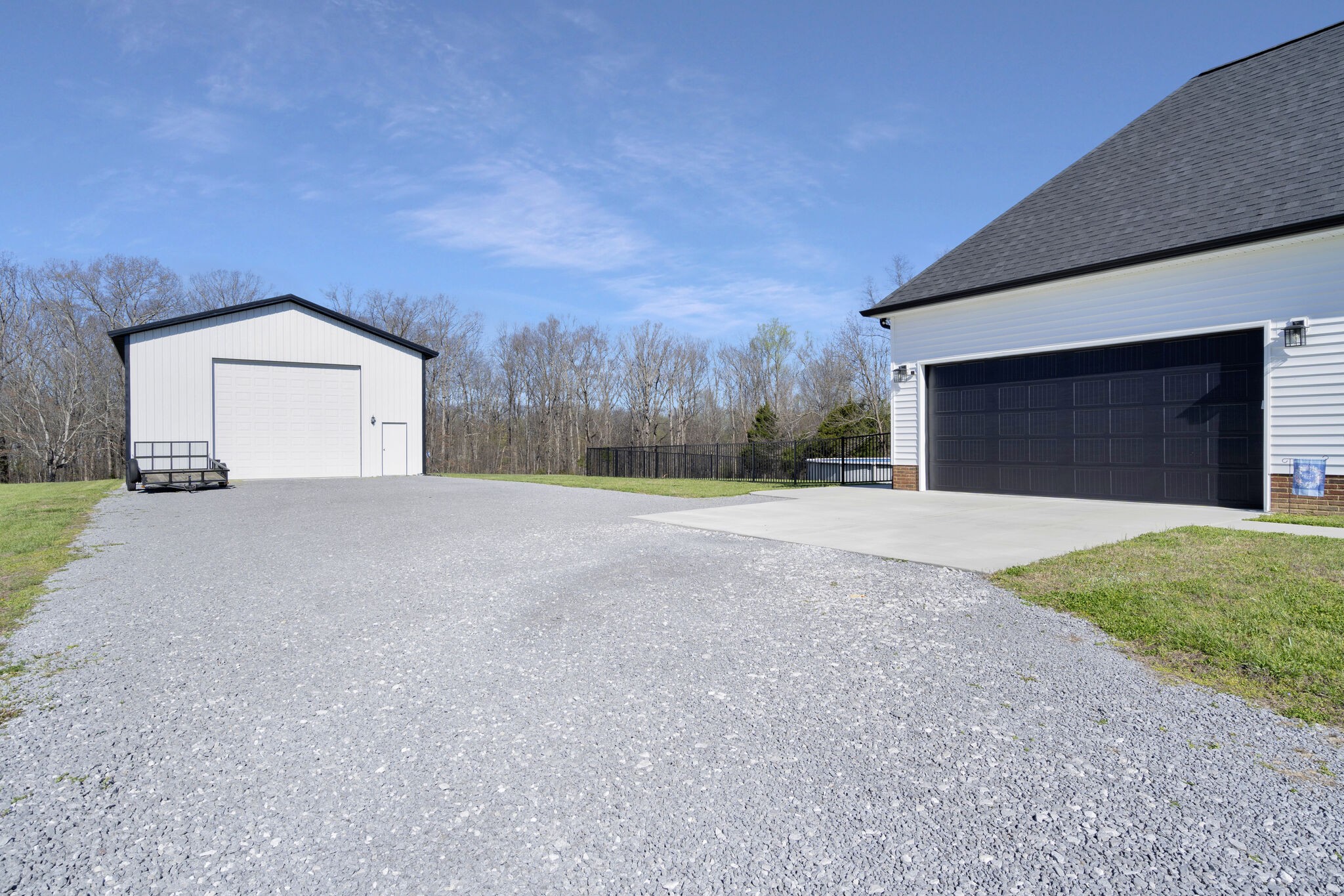 3125 Riley Creek Road Normandy, TN 37360 - Photo 33 of 53 a front view of a house with a yard and garage